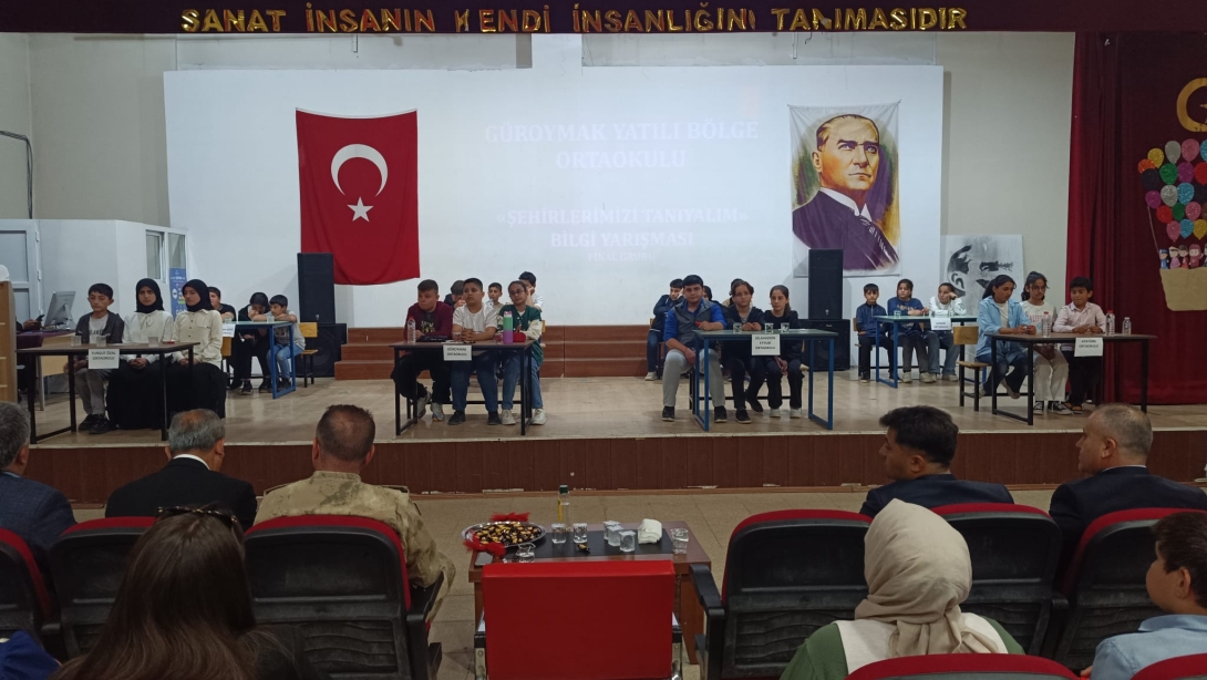 İlçemizde Ortaokullar Arası 