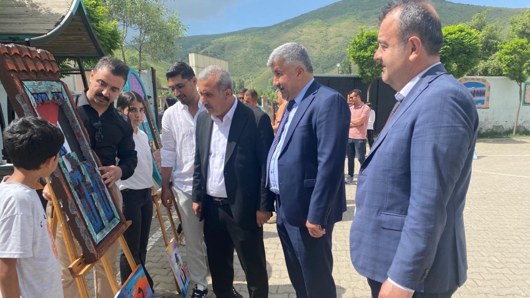 Günkırı Ortaokulu Teknoloji Tasarım ve Görsel Sanatlar Yıl Sonu Sergisi